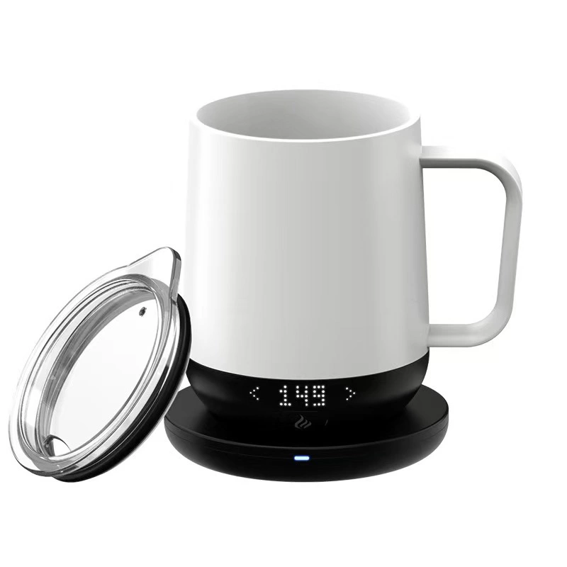 12oz Smart Mug App Temperature Control Smart Drinkware Warmer Wireless Heated Coffee Cup